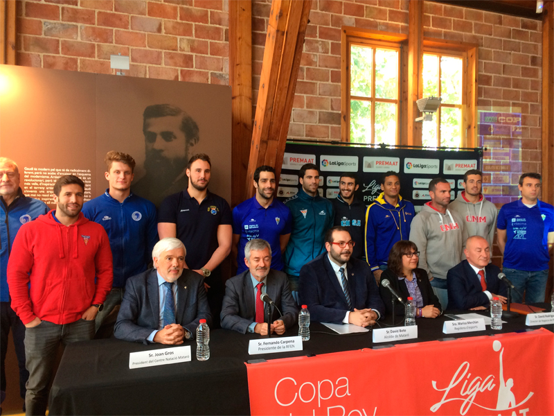 Presentació de la fase final de la Copa del Rei de Waterpolo 2019